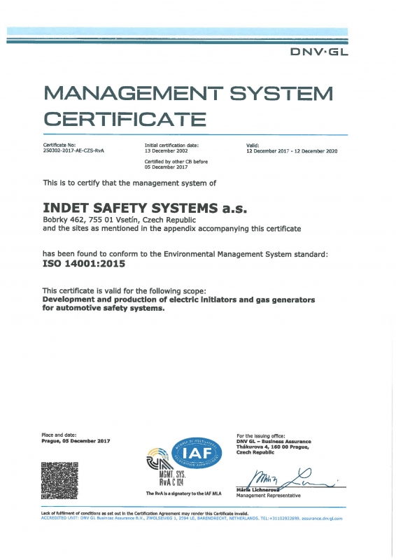 EMS System Certification