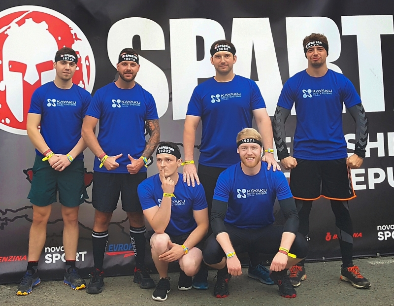 Kayaku team participated in Spartan Race